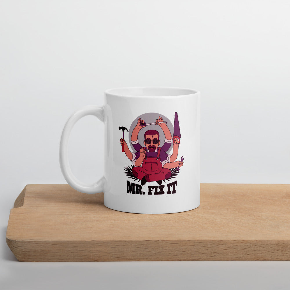 Mr Fix It coffee mug – Fourth Dimension Club