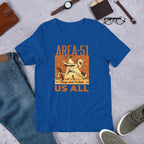 Area 51 Ride Half-Sleeve T-Shirt — True Royal