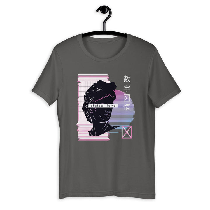Vaporwave Digital Love Half-Sleeve Unisex T-Shirt