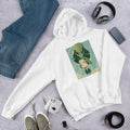 Alien Humans Abstract hoodie graphic – Fourth Dimension Club