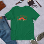 Let It Grow Half-Sleeve T-Shirt — Kelly