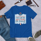 Be Kind Christmas Half-Sleeve T-Shirt — True Royal