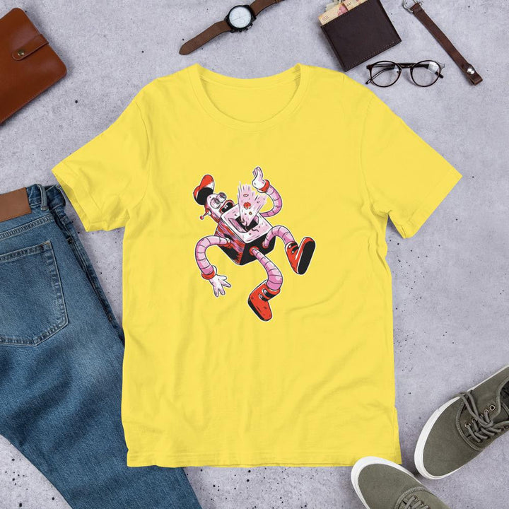 Falling Robot Half Sleeve T-Shirt