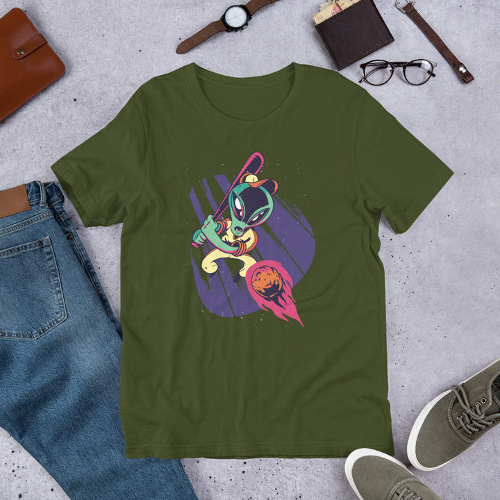 Alien baseball Half-Sleeve T-Shirt