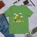 I'm Offline Half -Sleeve T-Shirt — Leaf