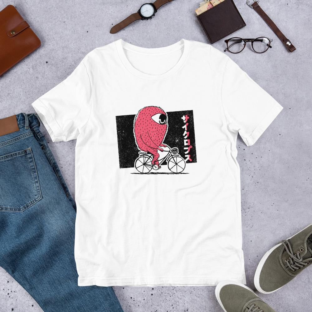 Cyclops Riding Bike graphic tee – Fourth Dimension Club