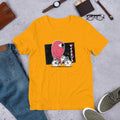 Cyclops Riding Bike Half Sleeve T-Shirt — Gold