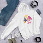 Superhero V Santa graphic hoodie – Fourth Dimension Club
