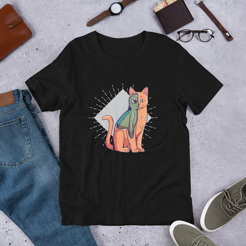 Alien Cat Costume graphic tee – Fourth Dimension Club