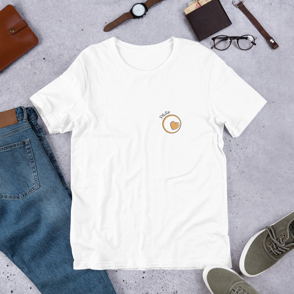 Pluto Half-Sleeve Unisex T-Shirt — detail view 2