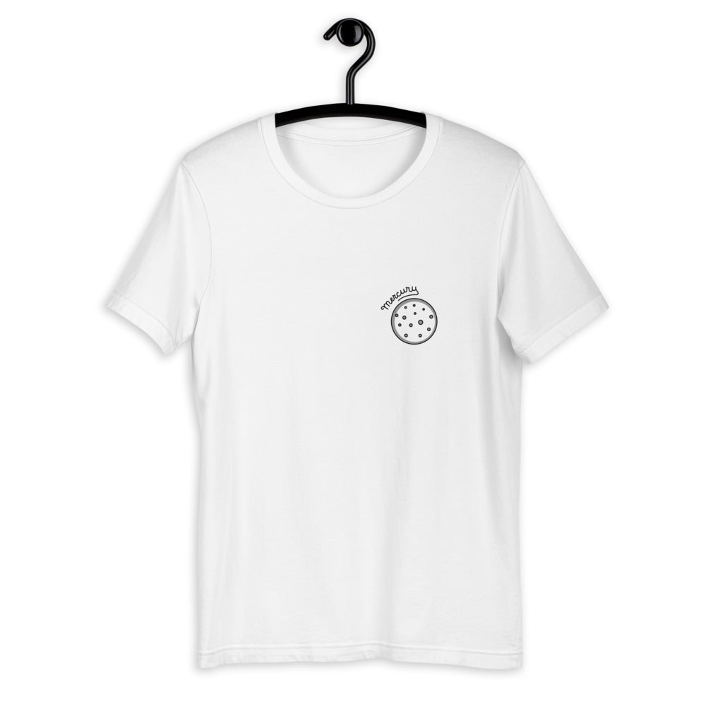 Mercury pocket science tee front graphic – Fourth Dimension Club