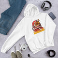 Cotton hoodie with Astronaut Helmet print