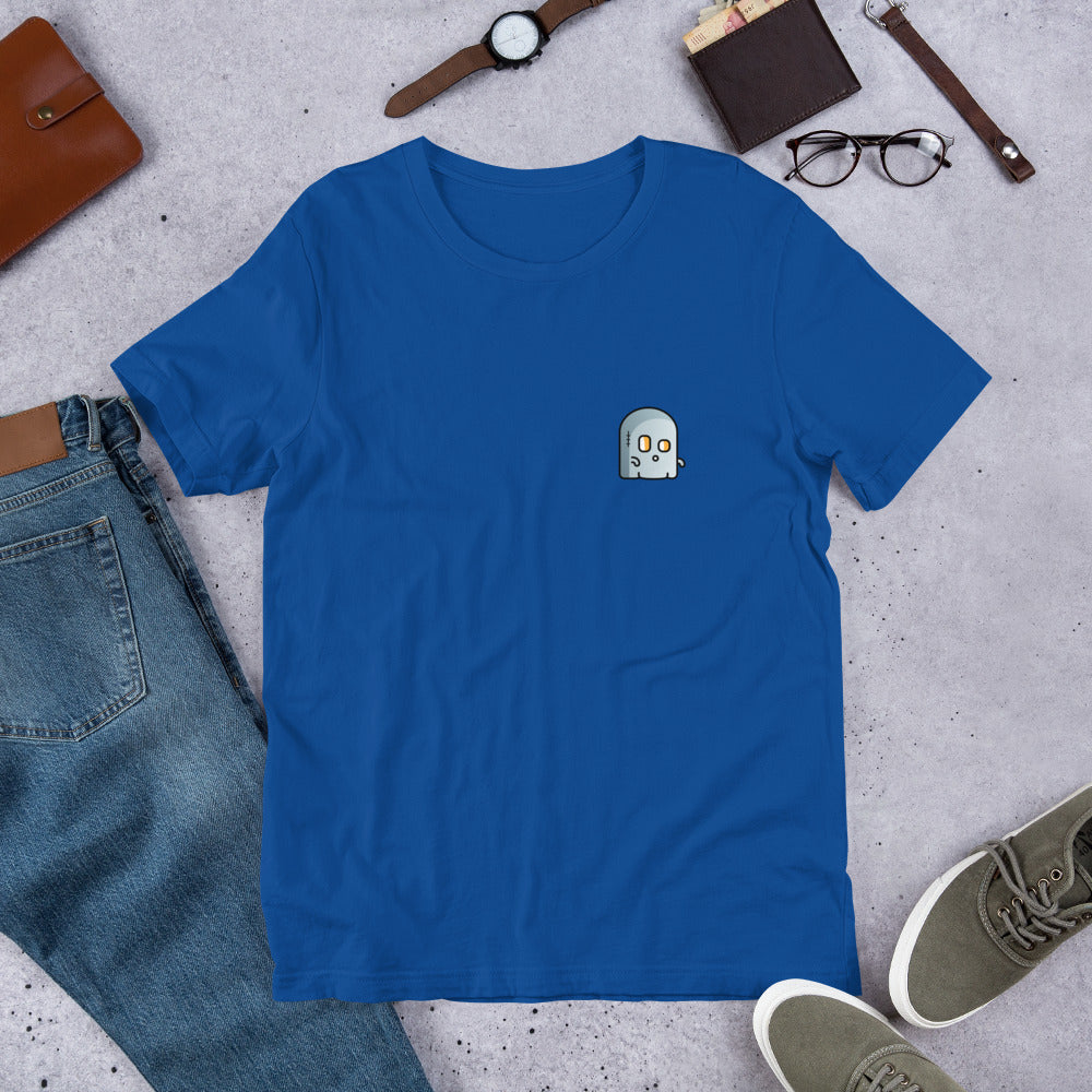 Ghost Half-Sleeve Unisex T-Shirt — True Royal
