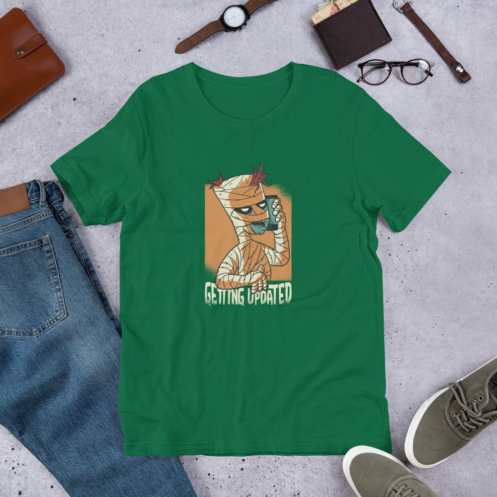 Modern Mummy Half Sleeve T-Shirt — Green
