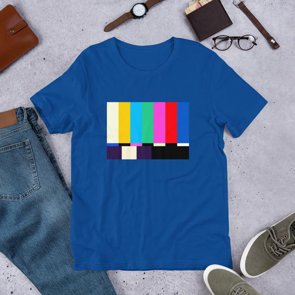 No Signal Half-Sleeve T-Shirt — True Royal
