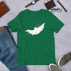 Bat Halloween Half-Sleeve T-Shirt — Kelly