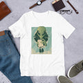Alien Humans Abstract graphic tee – Fourth Dimension Club