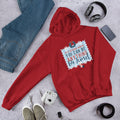 Be Kind Unisex Hooded Sweatshirt — Red