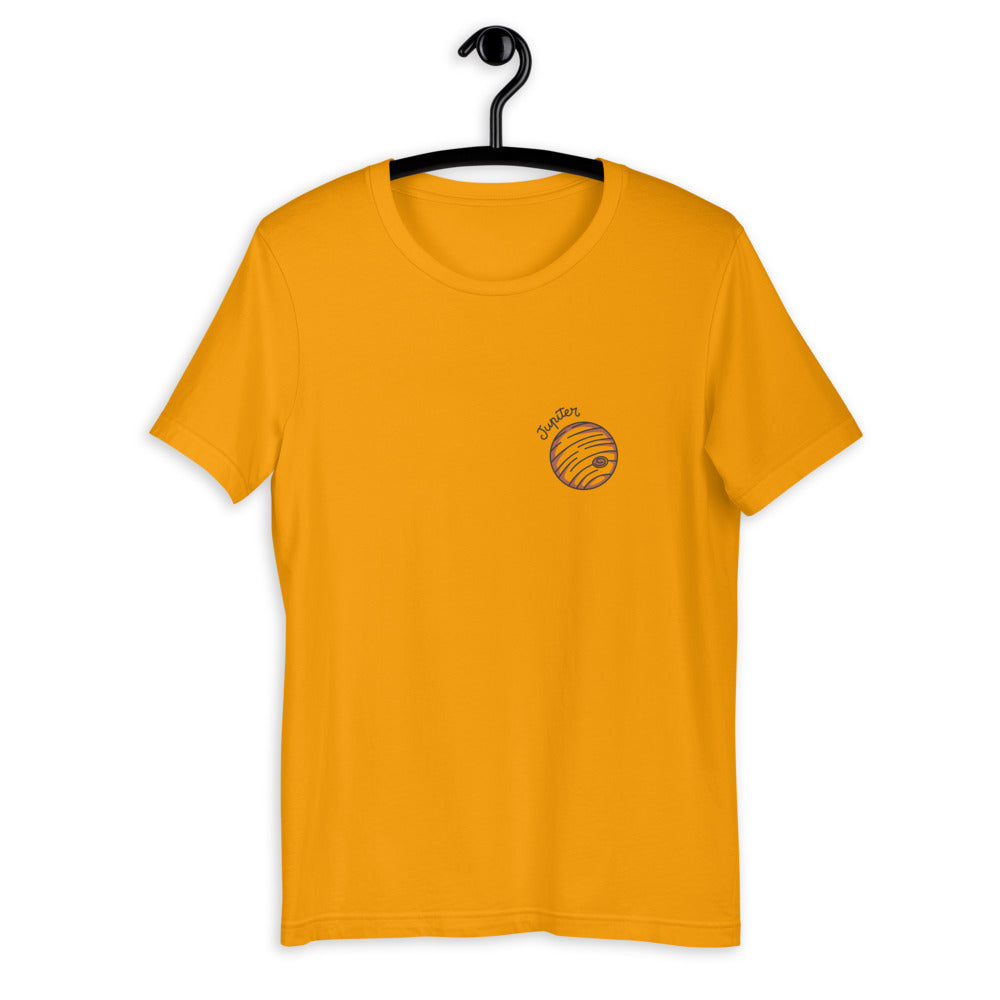 Jupiter Half-Sleeve T-Shirt — Gold