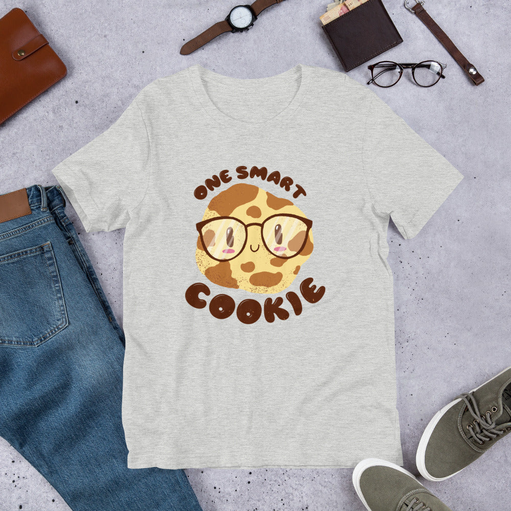 Smart Cookie Half-Sleeve T-Shirt — Athletic Heather