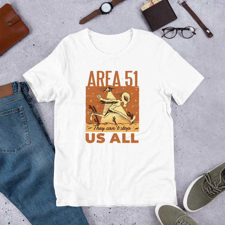 Area 51 Ride Unisex Half-Sleeve T-Shirt #Plus-sizes