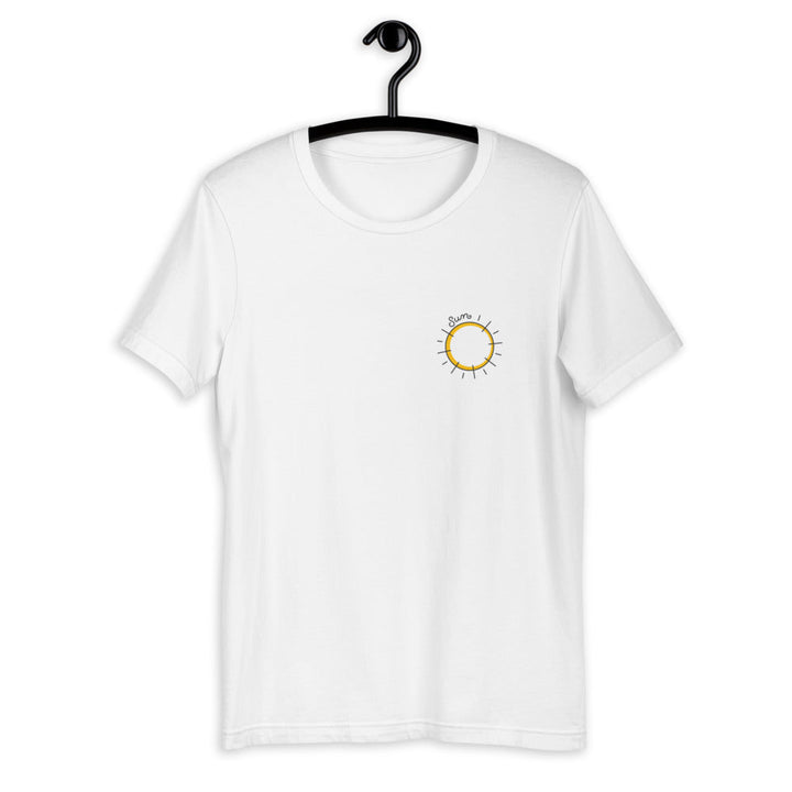 Sun Half-Sleeve T-Shirt #Pocket-design