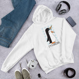 Penguin Unicorn Unisex Hooded Sweatshirt