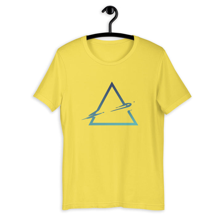 Triangle Abstract Half-Sleeve Unisex T-Shirt #Plus-sizes