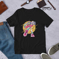 Robot Boombox robot tee front graphic – Fourth Dimension Club