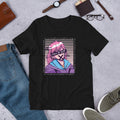 Glitch Anime Girl graphic tee – Fourth Dimension Club