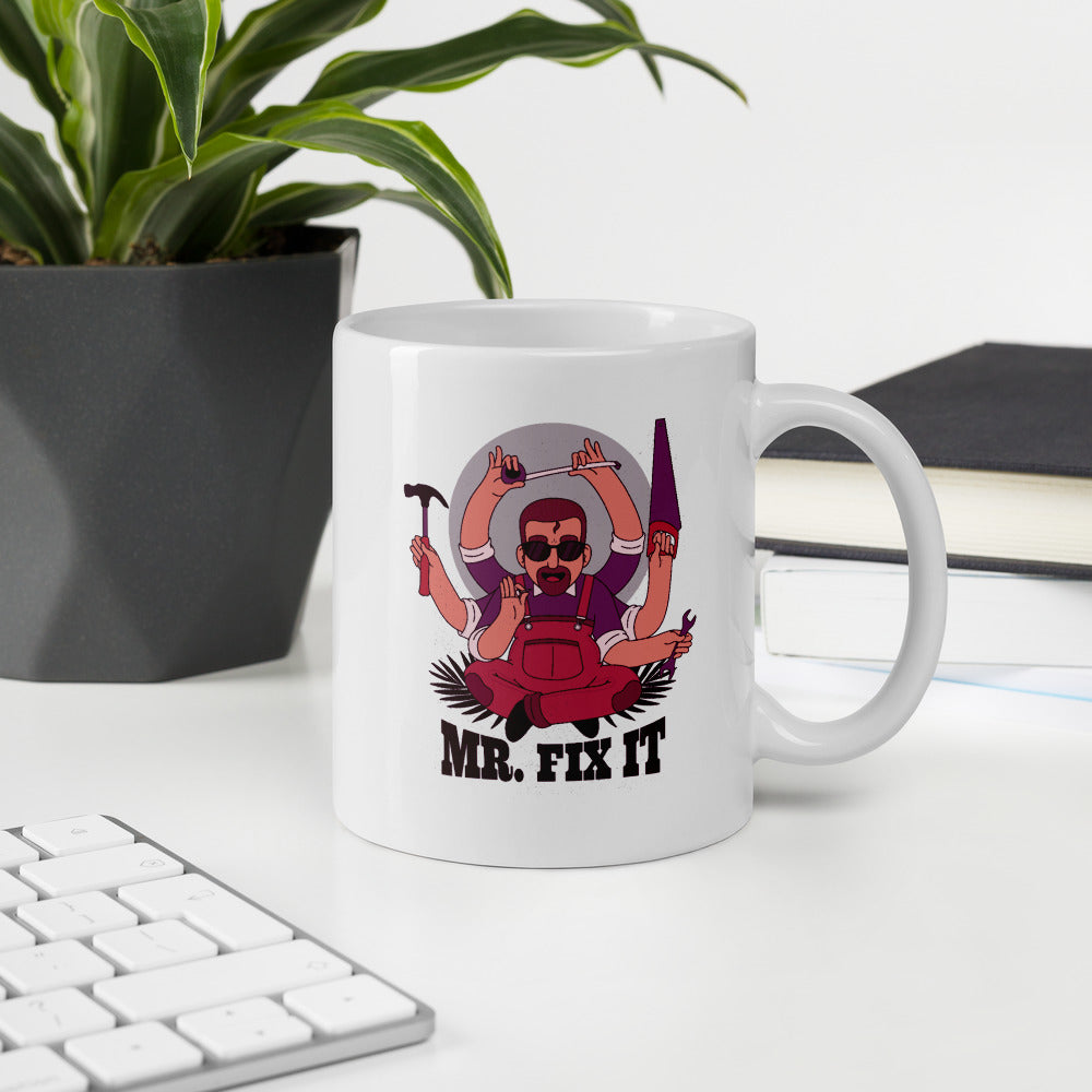Mr Fix It Coffee Mug — detail view 3
