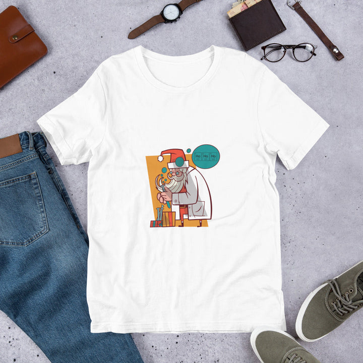 Santa Scientist Half-Sleeve T-Shirt