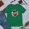 Running On Caffeine Half Sleeve T-Shirt — Kelly