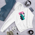 Robot Graffiti robot hoodie front graphic – Fourth Dimension Club