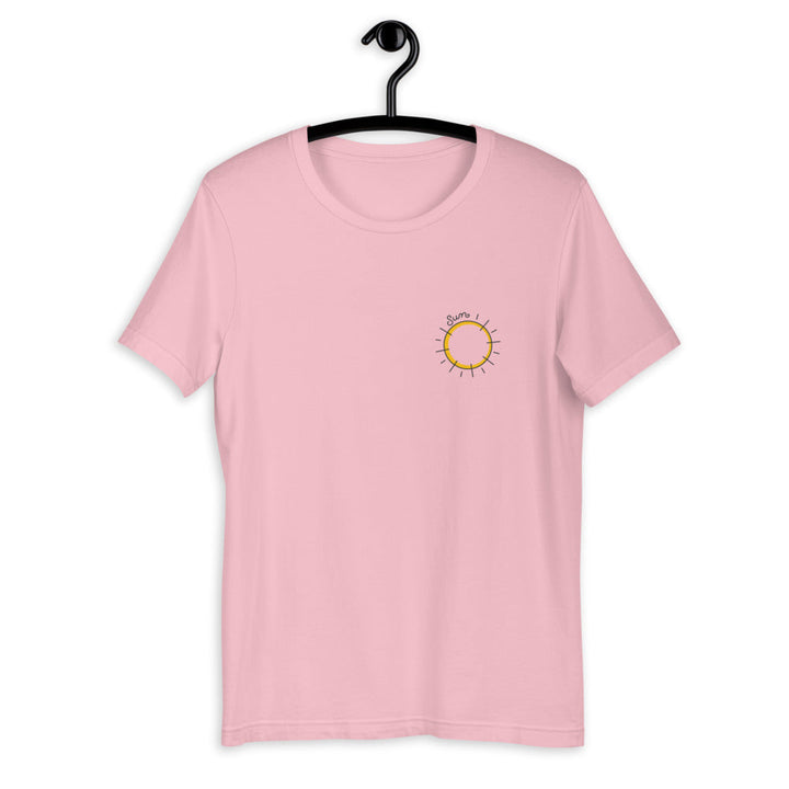 Sun Half-Sleeve T-Shirt #Pocket-design