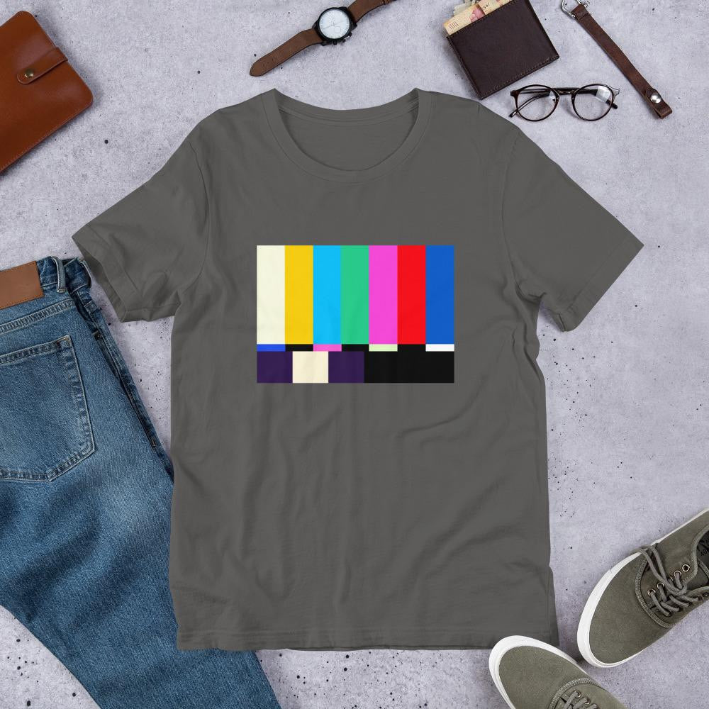 No Signal Half-Sleeve T-Shirt — Asphalt