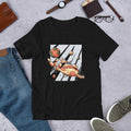 Robotic Hand Half Sleeve T-Shirt — Black