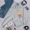 K-pop Chick Unisex Hooded Sweatshirt — Sport Grey