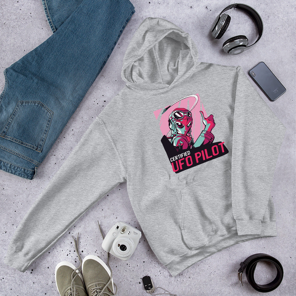 Certified alien hoodie – Fourth Dimension Club