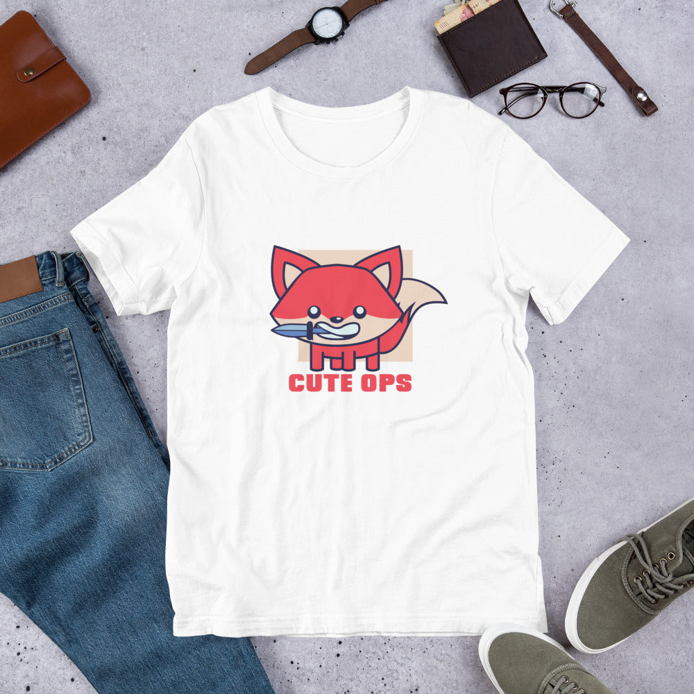 Cute Fox graphic tee – Fourth Dimension Club
