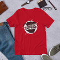 Running On Caffeine Half Sleeve T-Shirt — Red