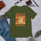 Area 51 Ride Half-Sleeve T-Shirt — Olive