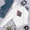 Astronaut Biker science hoodie front graphic – Fourth Dimension Club
