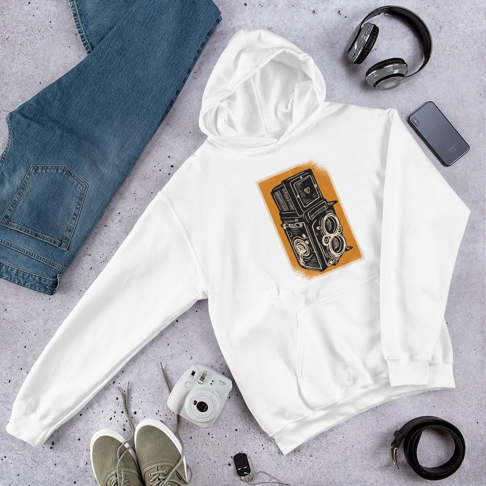 Vintage Rolleiflex graphic hoodie – Fourth Dimension Club