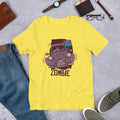 Zombie Driver Half-Sleeve T-Shirt — Yellow