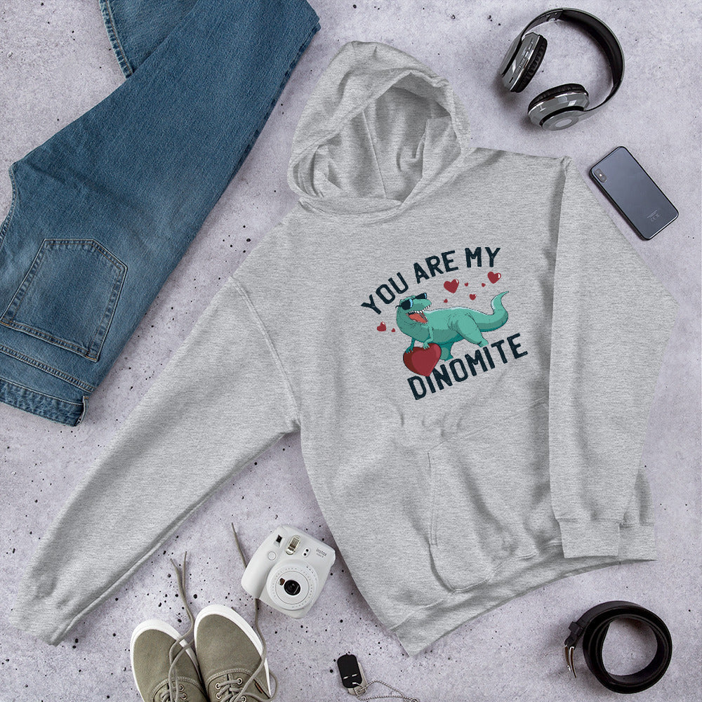 Dinomite graphic hoodie – Fourth Dimension Club