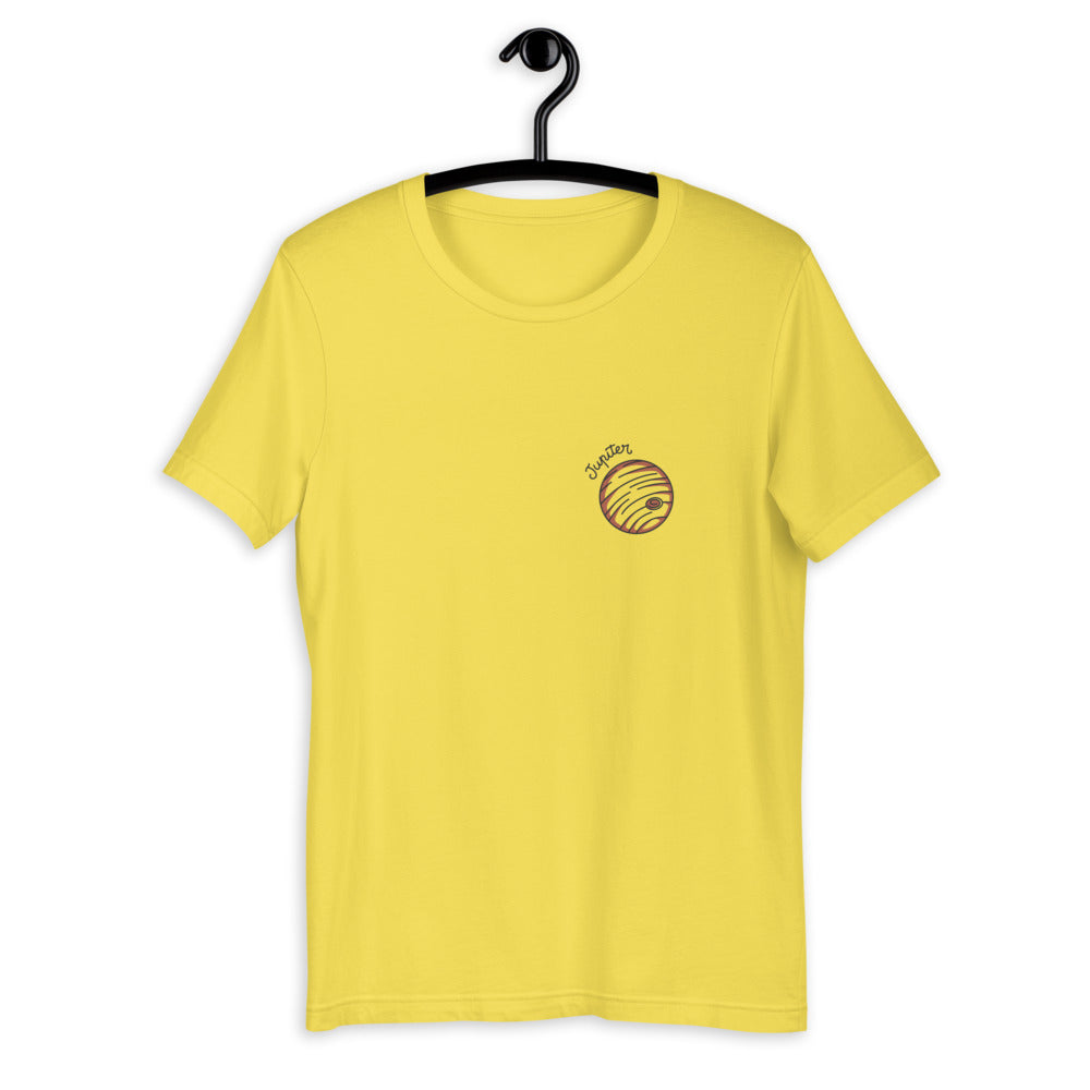 Jupiter Half-Sleeve T-Shirt — Yellow