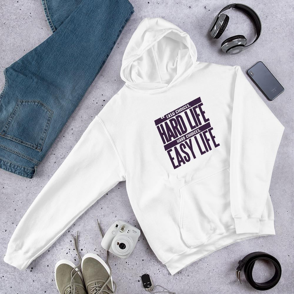 Life Choices graphic hoodie – Fourth Dimension Club