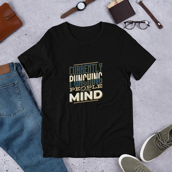 Punching People half Sleeve T-Shirt