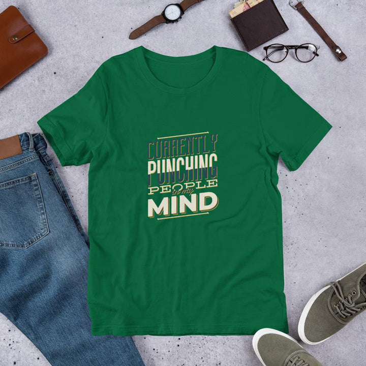 Punching People half Sleeve T-Shirt